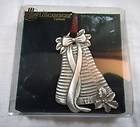 Longaberger Pewter Christmas 1983 Bell Basket Tie On Ornament NEW