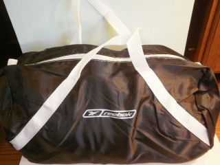 REEBOK Duffle Bag 16 X 7 Gym Sports New Nylon Black