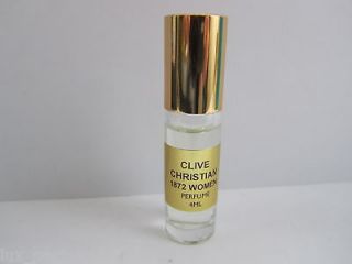 Clive Christian 1872 for women 4ml in a roller top bottle   100% 