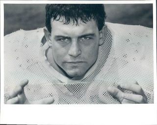 Circa 1980 Ryland Burkhatter Citrus High Football Player Athlete Press 