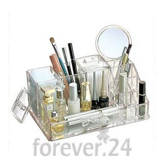 Clear Acrylic Makeup Case Cosmetic Organizer _KOREA ITEM_FREE GIFT
