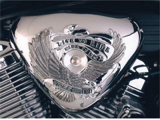   SHADOW VT600 VLX600 CHROME AIR CLEANER COVER by SHOW CHROME 53 708