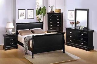 Coaster Louis Philippe 5 Piece Set   Queen Bed, Night Stand, Dresser 