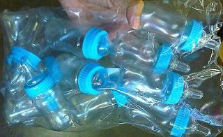   FILLABLE BOY BABY SHOWER favors CHUBBY BOTTLES TOPS COME OFF Free s/h