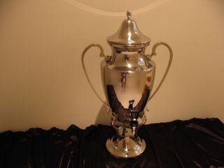 Coffee Urn Server Silver Plate 60 Cup Elegant Style