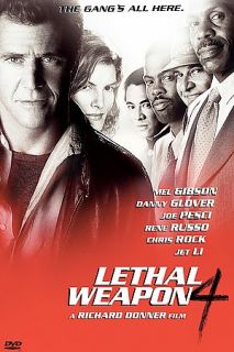 Lethal Weapon 4 (DVD, 1998, Premiere Col
