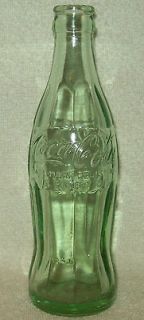 Vintage 1930s? Coca Cola 6oz Green Glass Embossed Bottle Tampa Fla