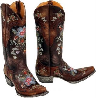 Womens Handmade Old Gringo Boots Bonnie Vintage Leather Cowboy Boots