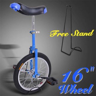   Unicycle w/ Free Stand 1.75 Skidproof Butyl Tire Cycling Bike Cycle