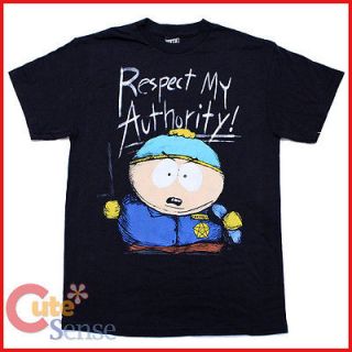 South Park Cartman Adult T Shirts Respect the Sketch My Authority Men 
