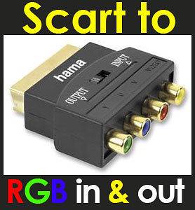 scart to component in TV, Video & Audio Accessories