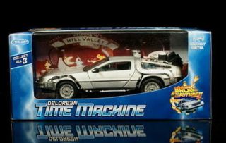   to the Future II DeLorean Time Machine 1:24 Diecast Metal Model Car