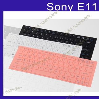 Color Silicone Keyboard Cover Skin for Sony VAIO E E11 SVE11113FXW 11 