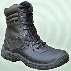 COMPOSITE TOE CAP LIGHTWEIGHT BLACK ARMY COMBAT POLICE STYLE SAFETY 