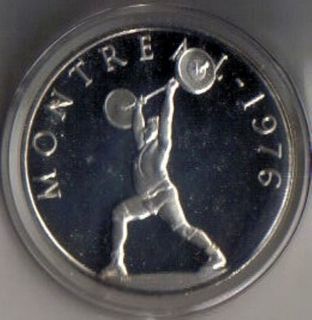 SILVER MEDAL ~ HISTORY OF THE OLYMPIC GAMES   MONTREAL 1976   No.49 