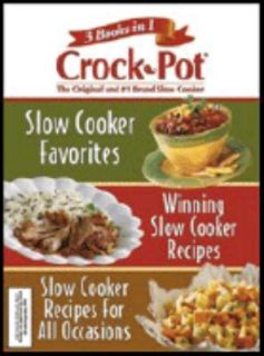  Slow Cooker 3 Books in 1 Slow Cooker Favorites, Winning Slow Cooker 