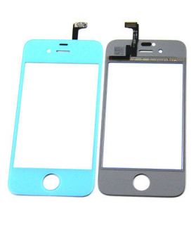 New Colored Glass Touch Screen Digitizer Replacement For iPhone 4g A 