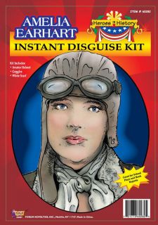 Kids Amelia Earhart Costume Kit   History Hero Costumes