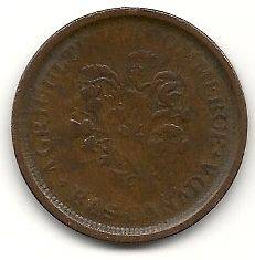     UNDATED 1830s MONTREAL AGRICULTURE COMMERCE ON SOU TOKEN   SHARP