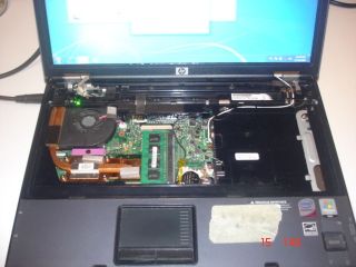 HP Compaq 6510B Laptop Motherboard 481534 001 FULL LAPTOP BASE