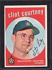 1959 Topps 483 Clint Courtney EXMT SET BREAK 11 Year MLB Player