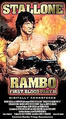 Rambo   First Blood Pt. 2 VHS, 1999