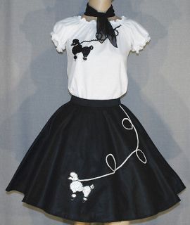 Poodle Skirt Costume in Girls