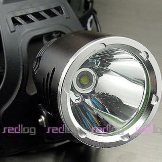 1600 Lm CREE XM L XML T6 LED Headlamp Rechargeable Headlight Charger 