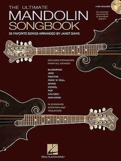 NEW The Ultimate Mandolin Songbook + 2 CDS TAB Monroe Bluegrass 
