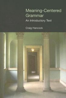   Grammar An Introductory Text by Craig Hancock 2004, Paperback