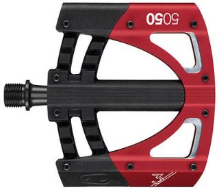 Crank Brothers 5050 Platform 3 Pedals Black Red CrMo 9/16