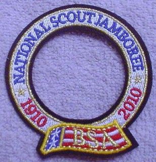 100th Anniversary World Crest Patch Ring Emblem 2010 National Boy 