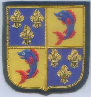   Royal Family Crown France Heraldry Dauphine King Heraldry Rank Patch