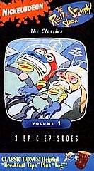 Ren & Stimpy   The Classics I (VHS, 1993) Nickelodeon