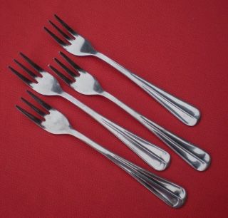 International CAPE COD Cocktail / Pickle / Seafood / Forks Stainless 4 