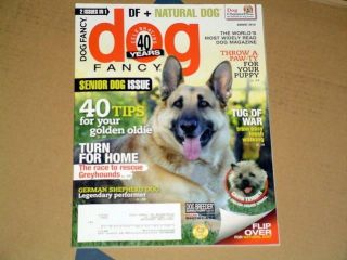 Dog Fancy Aug 2010 flip issue German Shepherd Cairn Terrier