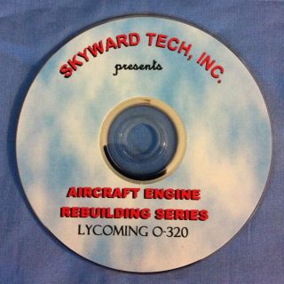 Skyward Tech Aircraft Engine Rebuilding Series Lycoming O 320 DVD
