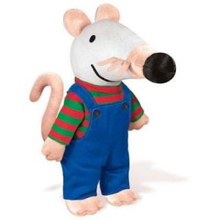 Maisy Overalls Mouse 9.5 plush, NEW by YoTToY