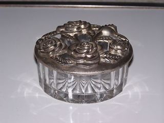 Godinger trinket/Jewelr​y crystal box JUST LOVELY