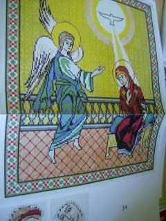Ukrainian Cross Stitch Patterns  Last Supper Or Annunciation, Holy 