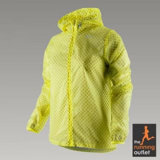 Nike Womens Cyclone Vapor Running Jacket SS12 Yellow Size XS