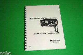 SWAN 260 CYGNET HF Transceiver Operation Manual