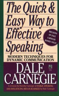   Easy Way to Effective Speaking by Dale Carnegie 1990, Paperback