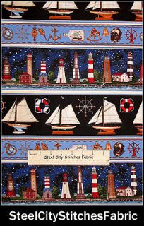 RJR Anchors Aweigh Dan Morris Nautical Anchor Sailboat Lighthouse 