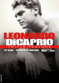 Leonardo Dicaprio   Triple Feature DVD, 2008, 3 Disc Set, Canadian 