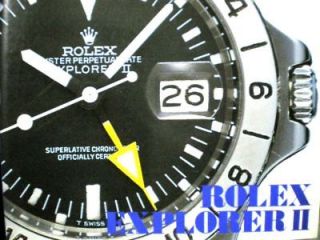 FREESHIPPING BOOK MANUAL VINTAGE ROLEX EXPLORER II 2 Watch Watches 