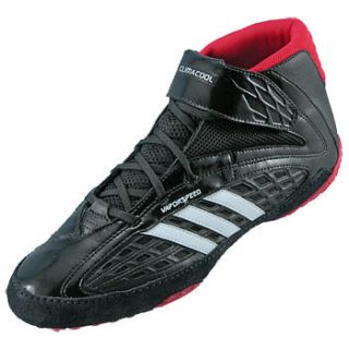 Adidas Vaporspeed II Wrestling Shoe Black Red NIB