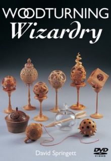 Woodturning Wizardry DVD by David Springett 2009, DVD