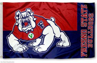 Fresno State University Bulldogs Flag Large 3x5