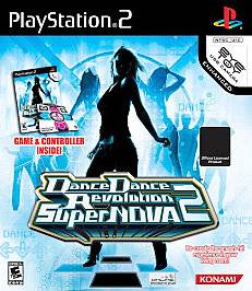 Dance Dance Revolution SuperNOVA 2 game dance pad Sony PlayStation 2 